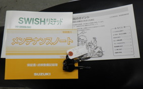 SUZUKI SWISH 125 2008 DV12B